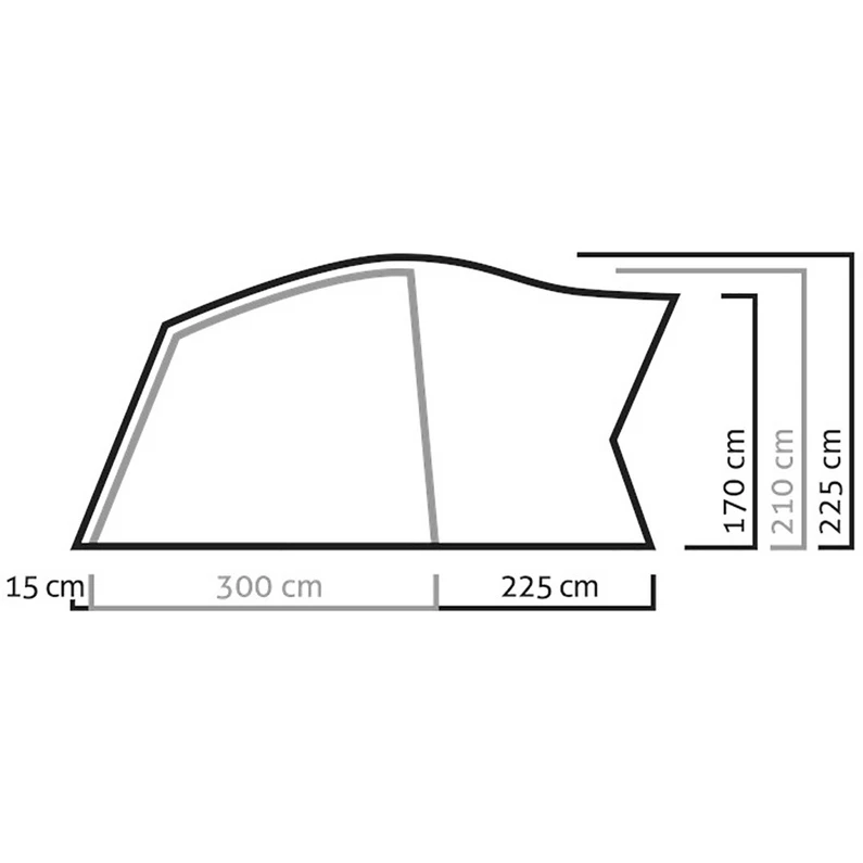 SALEWA Alpine Lodge 5 Tent - Afbeelding 3