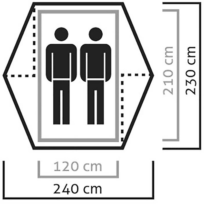 SALEWA Denali 2 Tent - Afbeelding 2