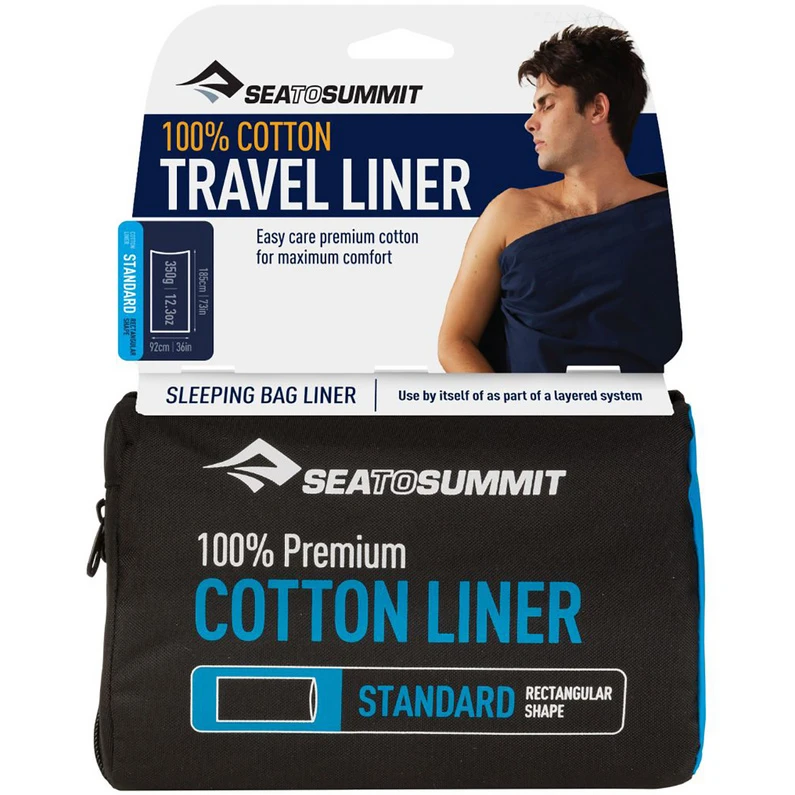 Sea To Summit Premium Cotton Rec Travel Liner - Afbeelding 4