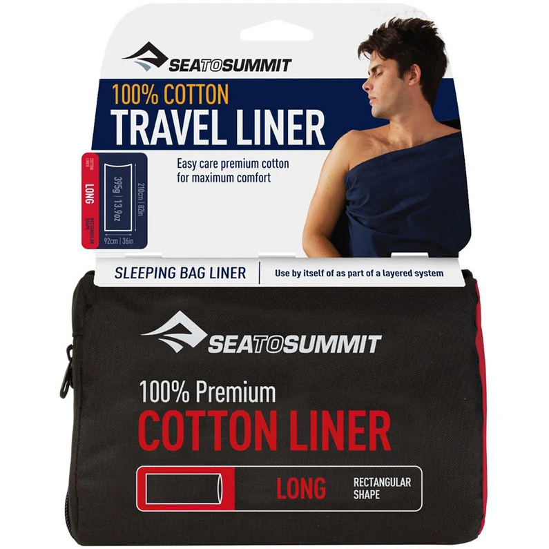 Sea To Summit Premium Cotton Rec Travel Liner - Afbeelding 5