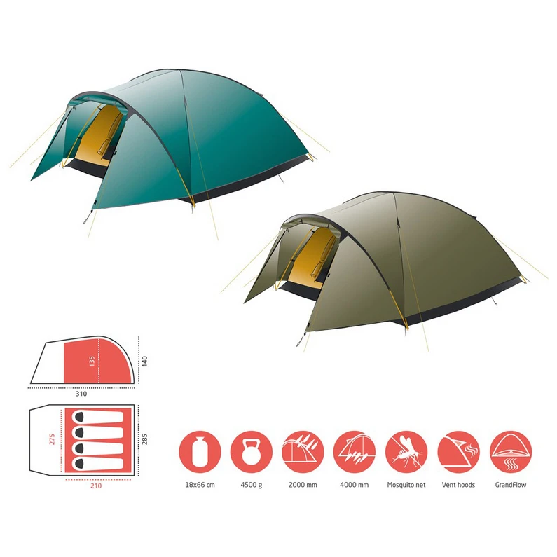 Grand Canyon Topeka 4 Tent - Afbeelding 5