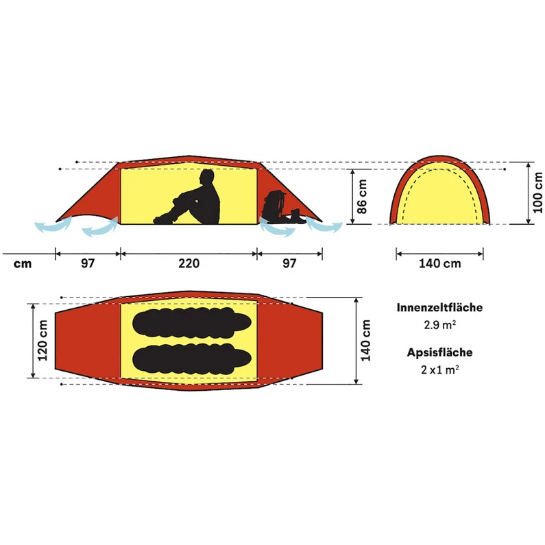 Hilleberg Helags 2 Tent - Afbeelding 2