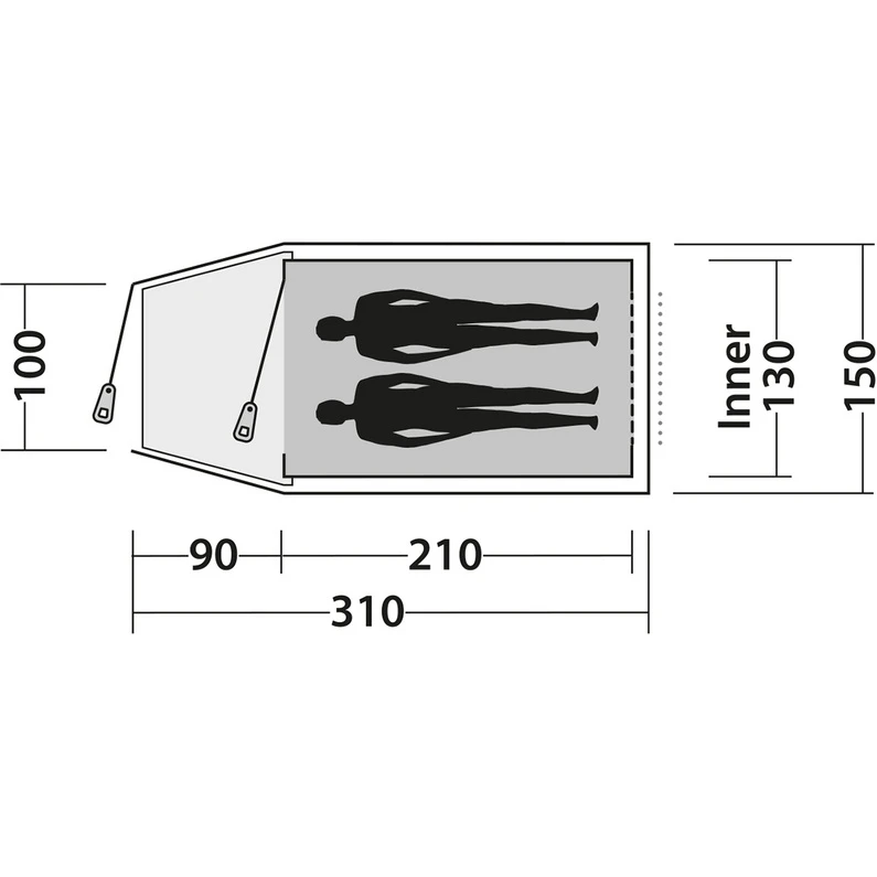 Easy Camp Spirit 200 Tent - Afbeelding 4
