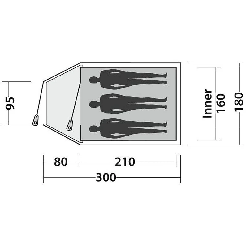 Easy Camp Quasar 300 Tent - Afbeelding 3
