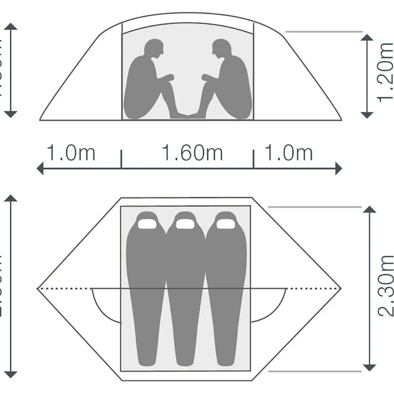 Exped Venus III Extreme Tent - Afbeelding 4