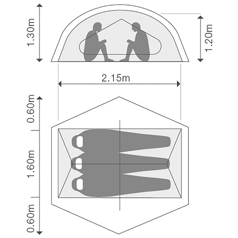 Exped Lyra III Extreme Tent - Afbeelding 5